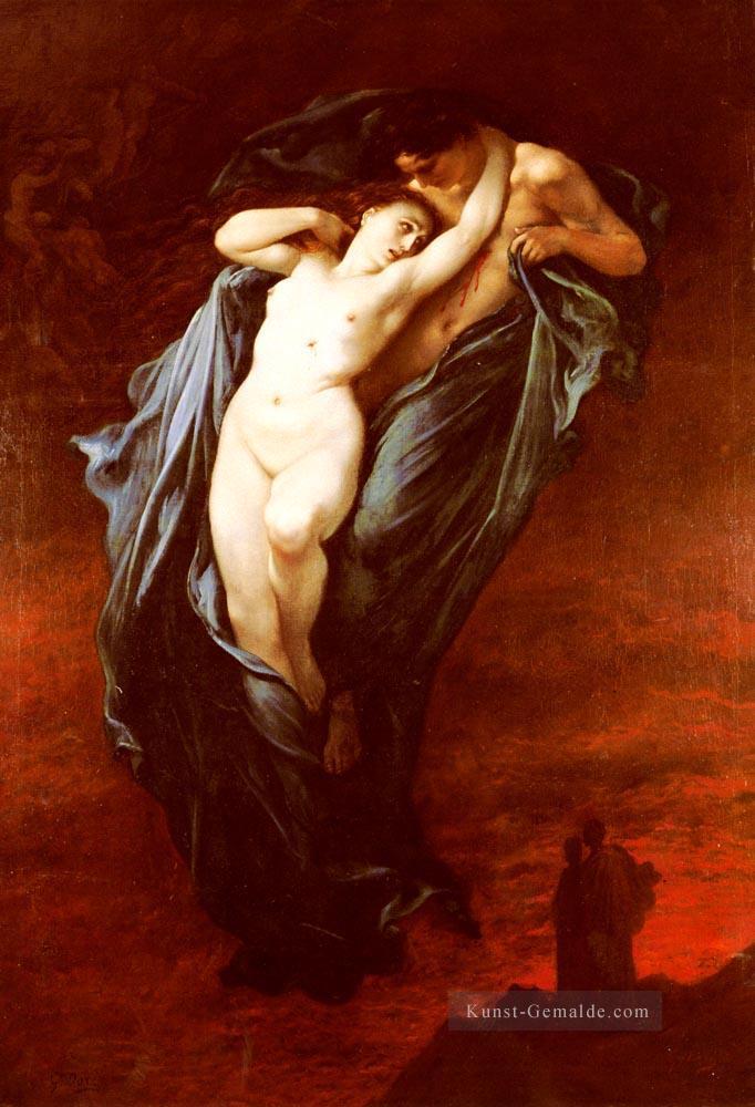 Paolo und Francesca Da Rimini Gustave Dore Ölgemälde
